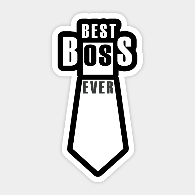 Best Boss Ever Sticker by elzammar